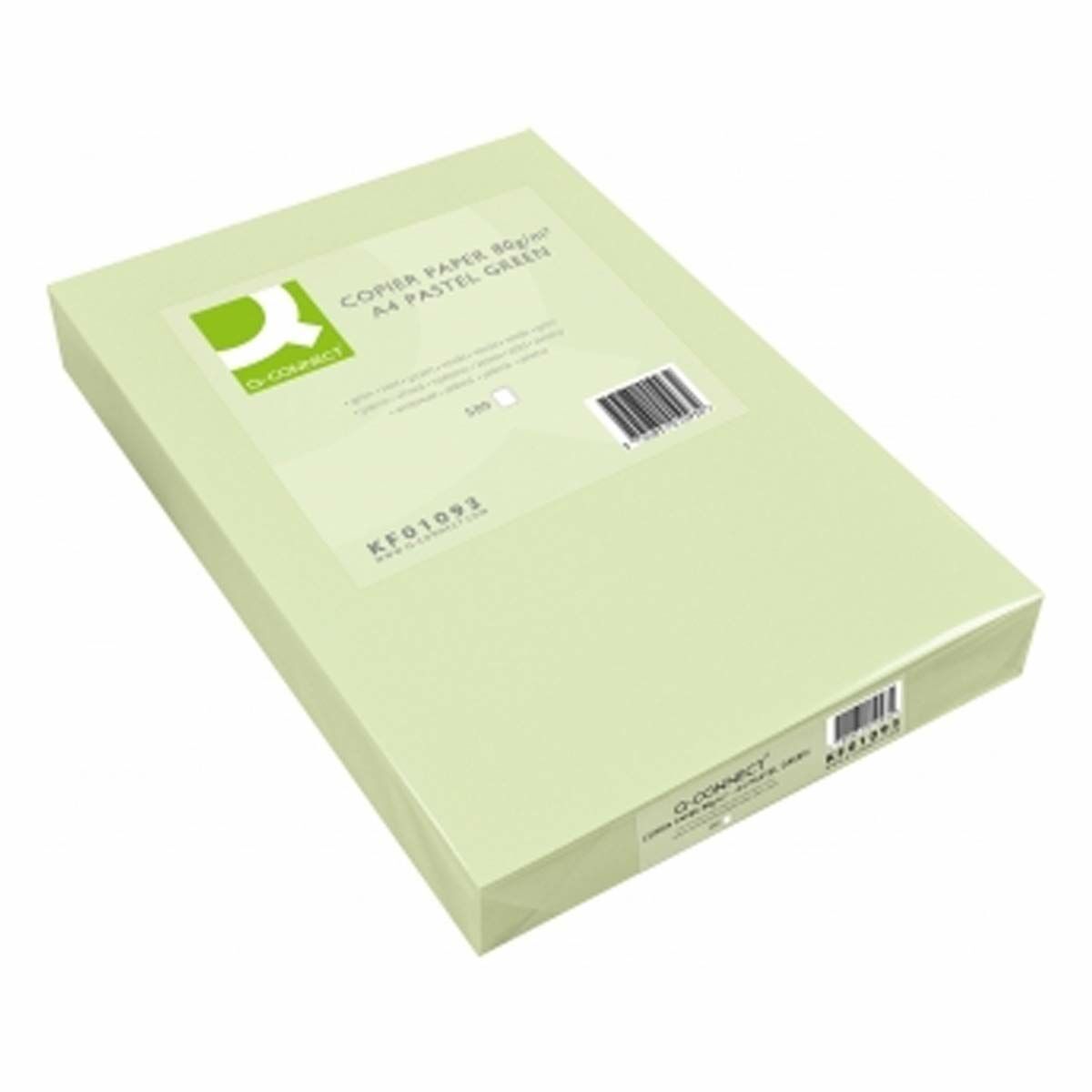 Papier pour imprimante Q-Connect KF16267 Vert A4 500 Volets