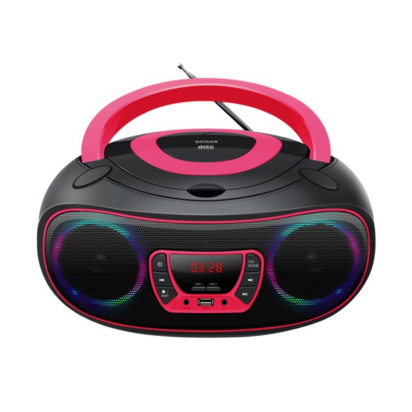 Radio CD MP3 Denver Electronics TCL-212 Bluetooth LED LCD