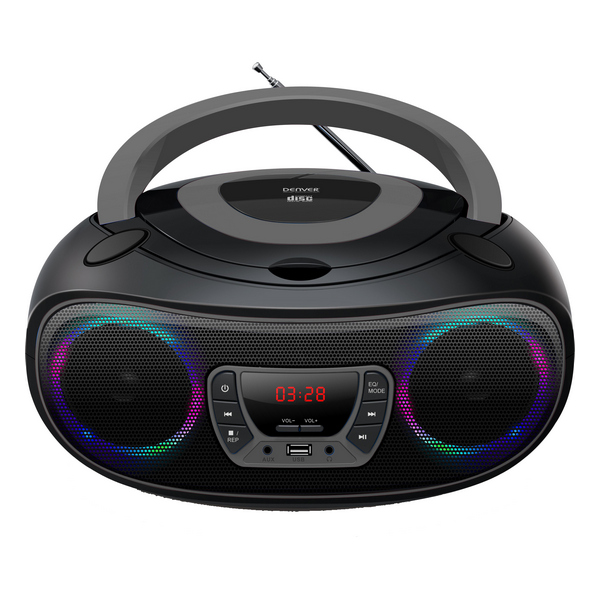 Radio-CD Bluetooth MP3 Denver Electronics TCL-212 4W Gris   