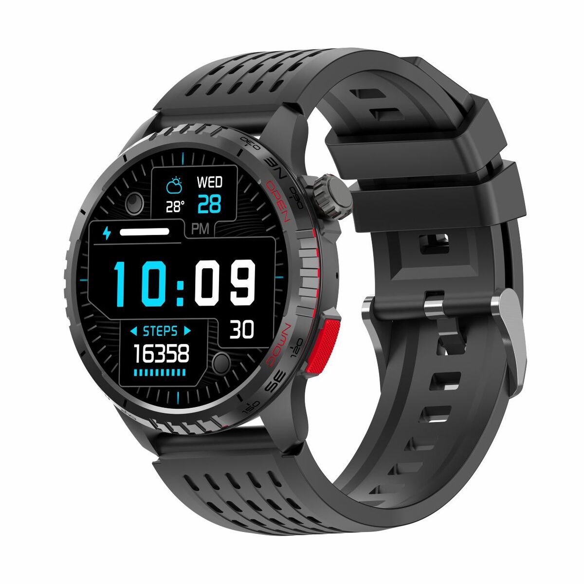 Bild von Smartwatch Denver Electronics SWG-345B Black 1,3'' 44 mm