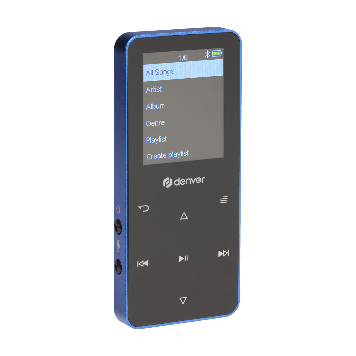 Picture of MP4 Player Denver Electronics MP-1830BU 1,8" Bluetooth Blue