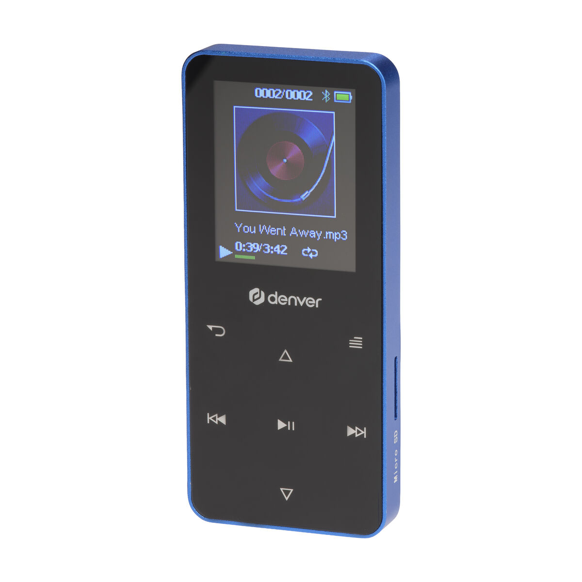 Picture of MP4 Player Denver Electronics MP-1830BU 1,8" Bluetooth Blue
