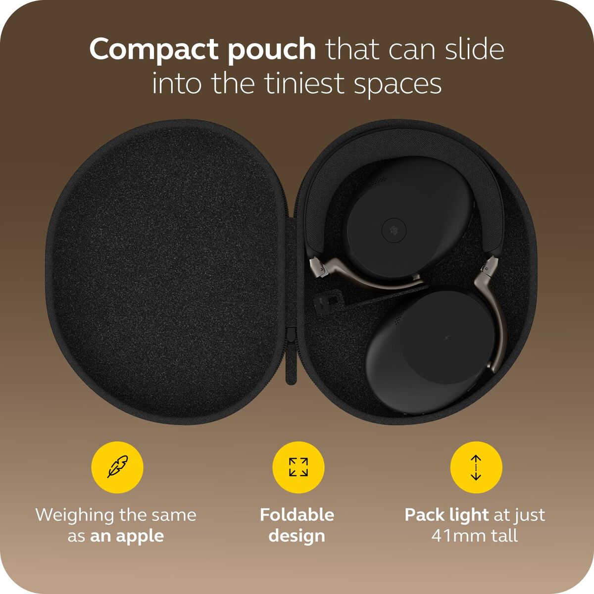 Bild von Bluetooth Headband Headphones Jabra EVOLVE3 85 LINK390C Black