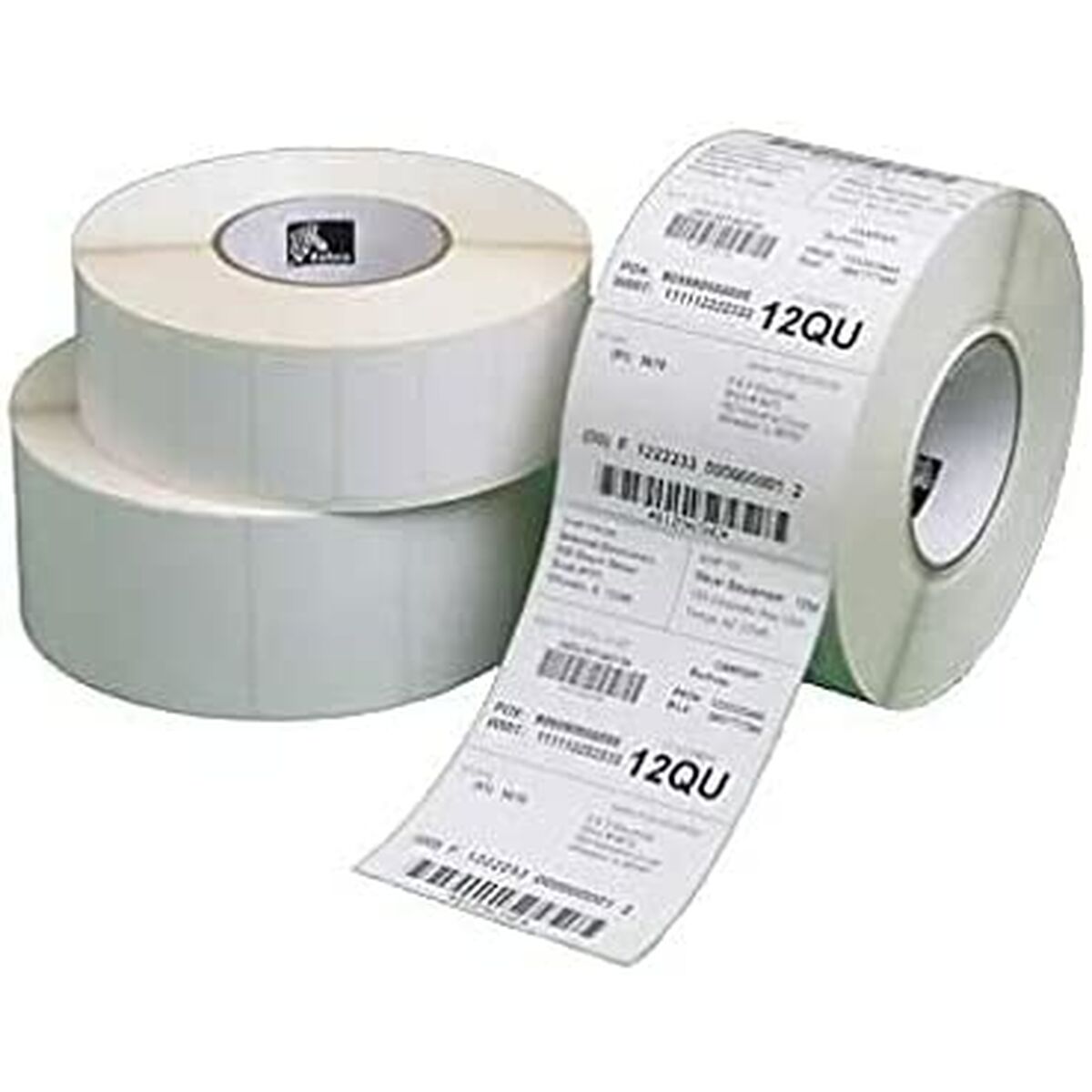 Afbeeldingen van Printer Labels Zebra 3012912-T White Rectangular Ø 19 mm