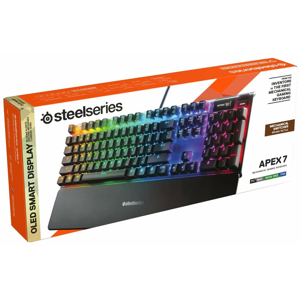 Afbeeldingen van Gaming Keyboard SteelSeries APEX 7 Qwerty US