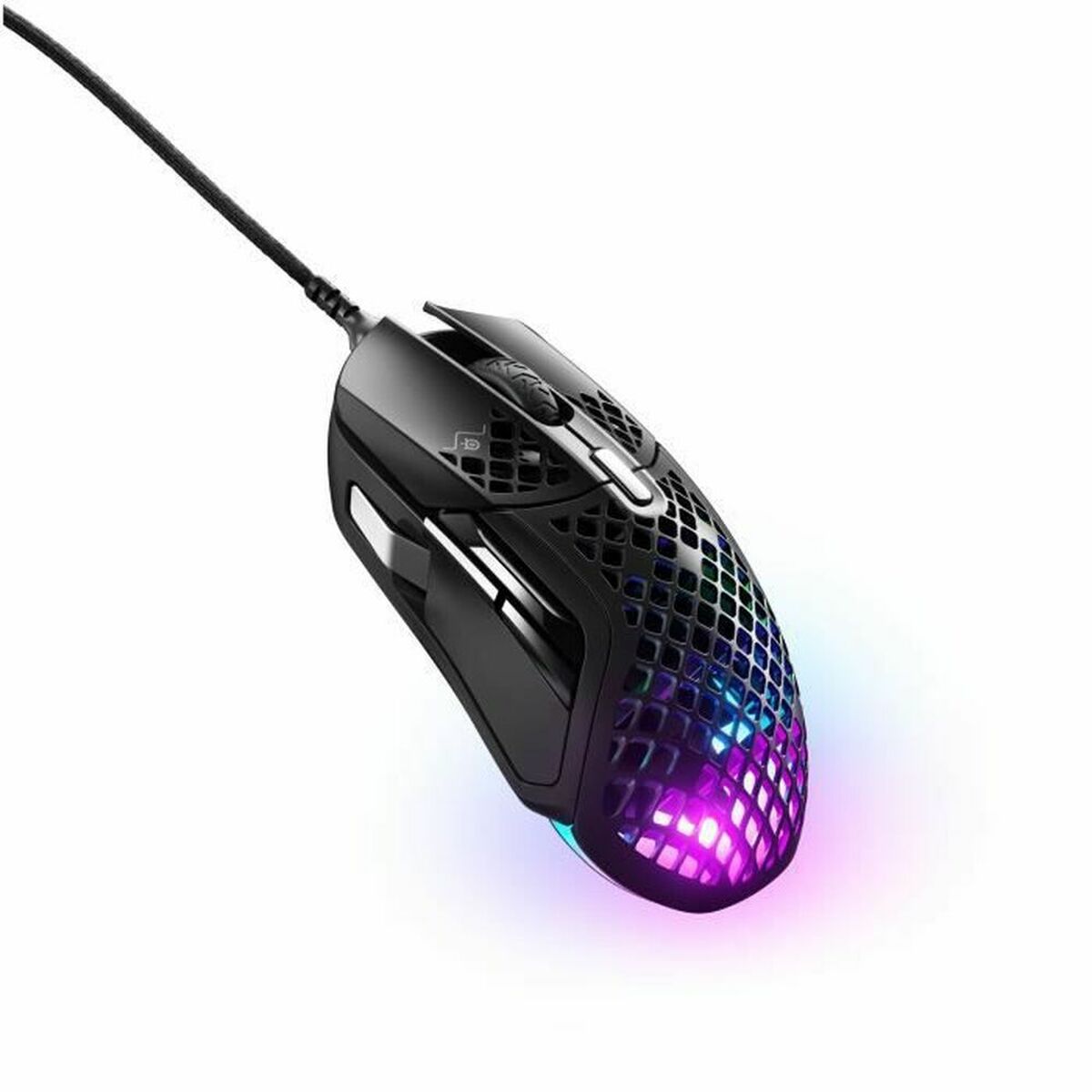 Afbeeldingen van Gaming Mouse SteelSeries Aerox 5 Gaming Black With cable LED Lights