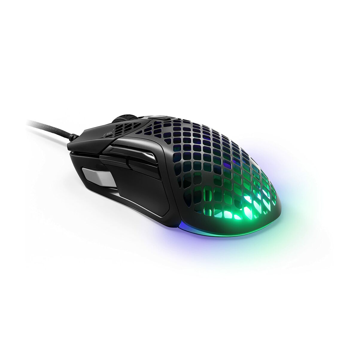 Afbeeldingen van Gaming Mouse SteelSeries Aerox 5 Gaming Black With cable LED Lights