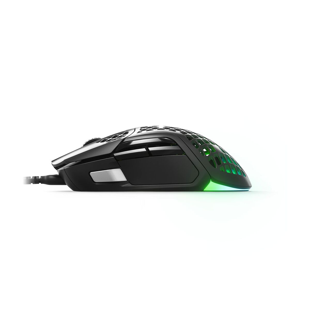Afbeeldingen van Gaming Mouse SteelSeries Aerox 5 Gaming Black With cable LED Lights