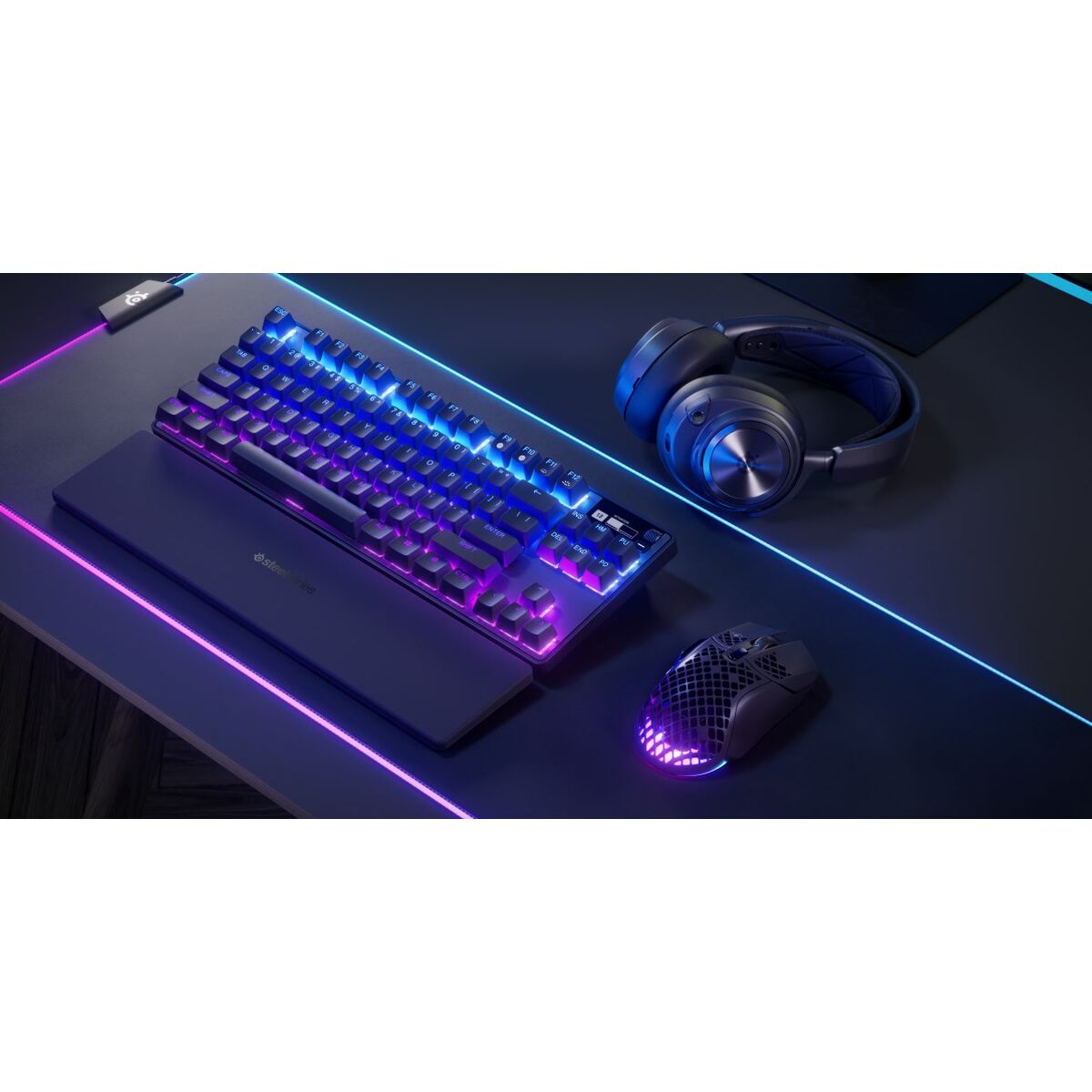 Afbeeldingen van Gaming Keyboard SteelSeries Apex Pro Qwerty US