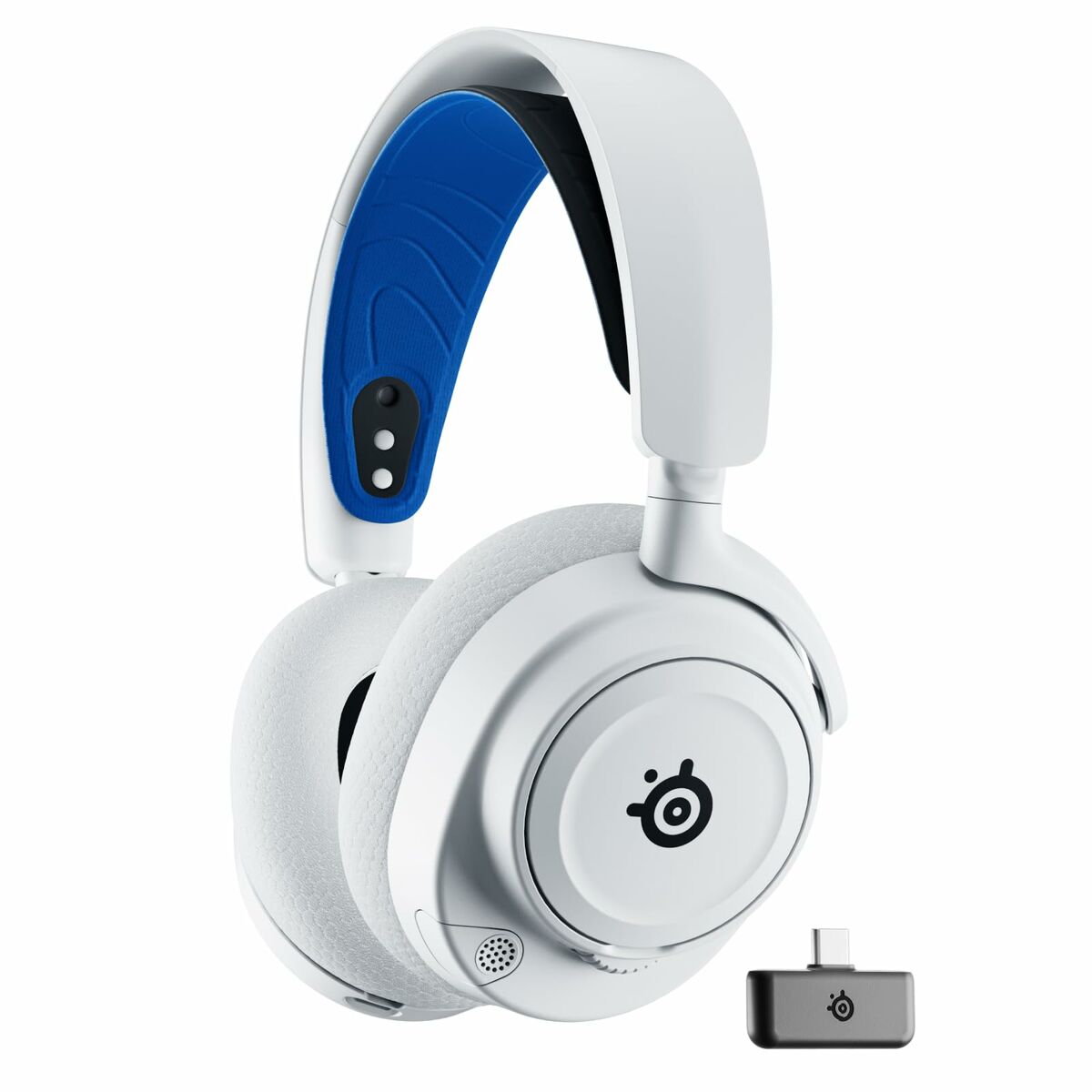 Afbeeldingen van Headphones with Microphone SteelSeries Arctis Nova 7P White