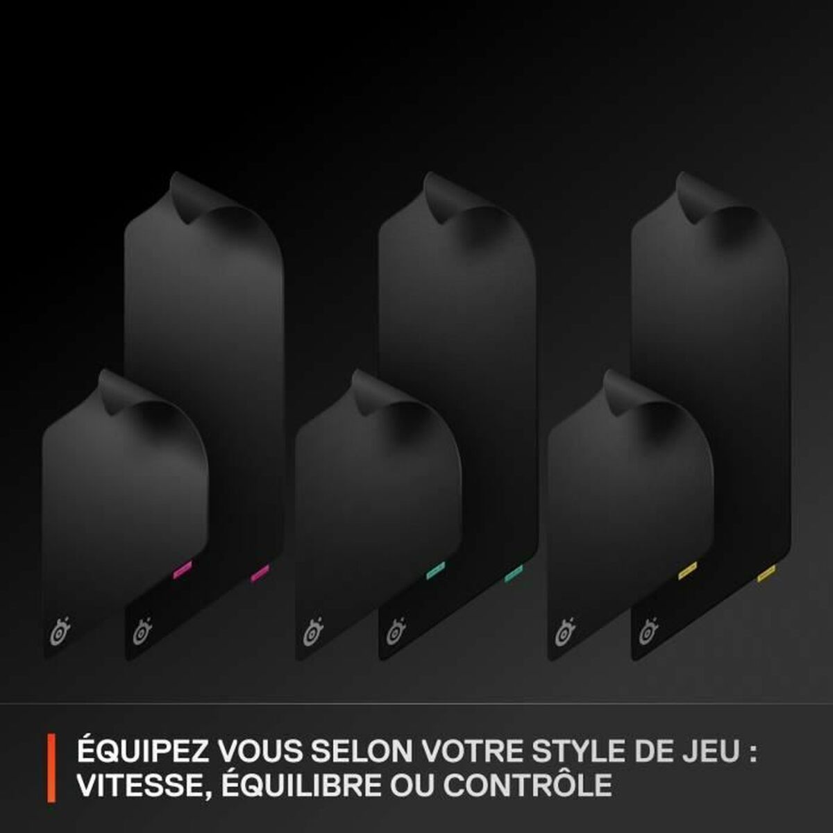Afbeeldingen van Mouse Mat SteelSeries noir