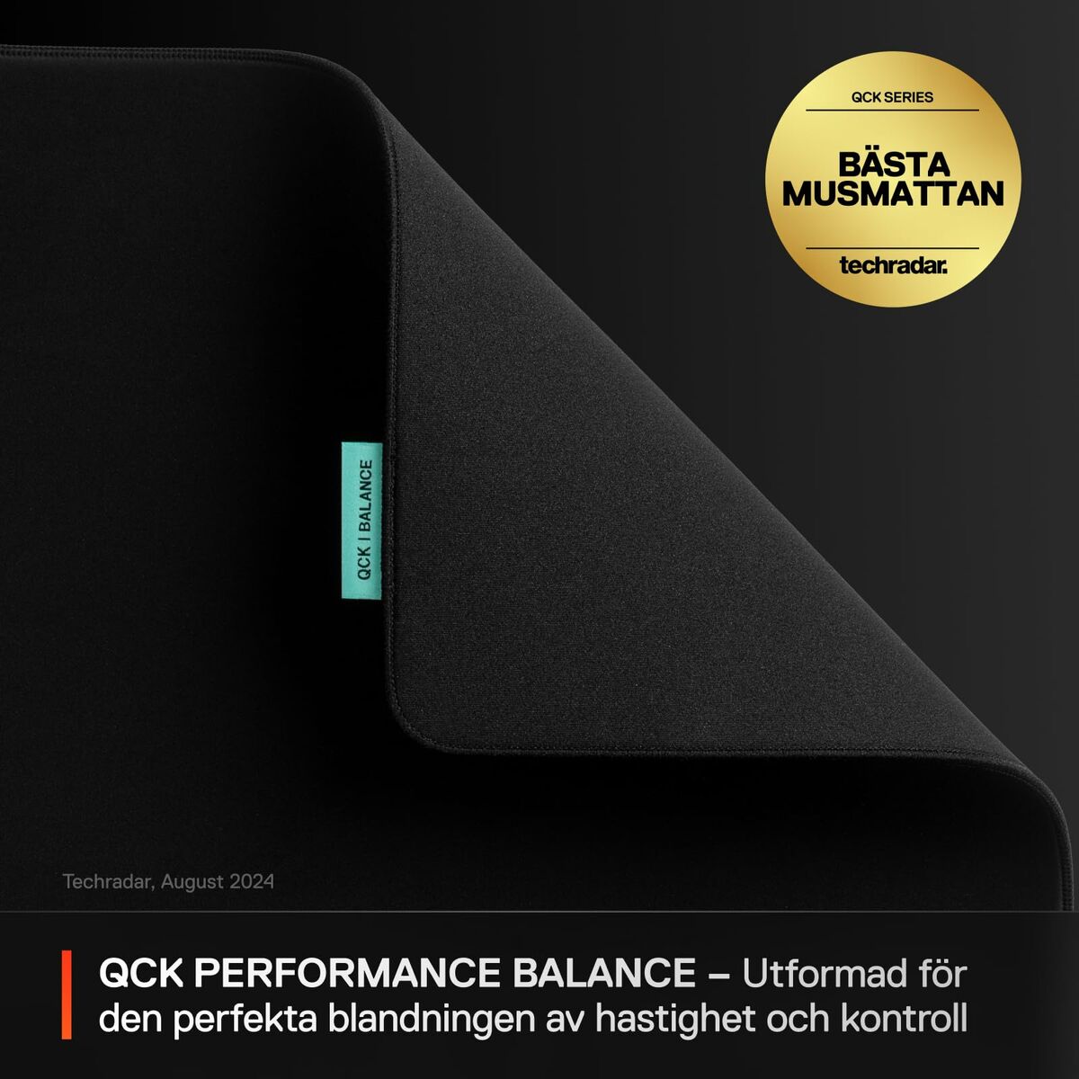 Picture of Mouse Mat SteelSeries QcK Performance XL - Balance Black