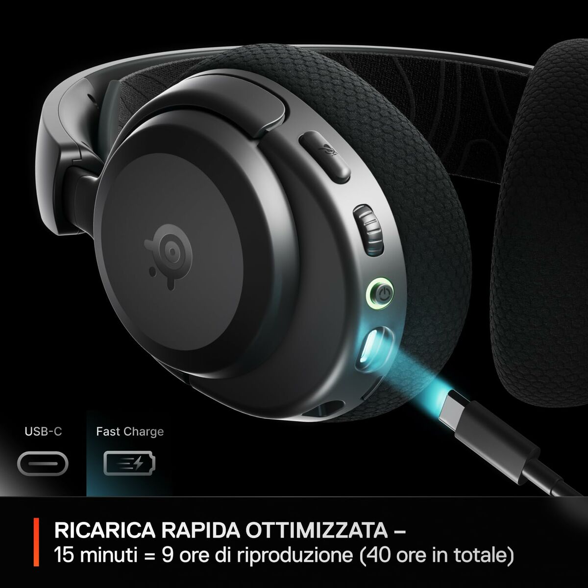 Picture of Headphones SteelSeries 61686 Black