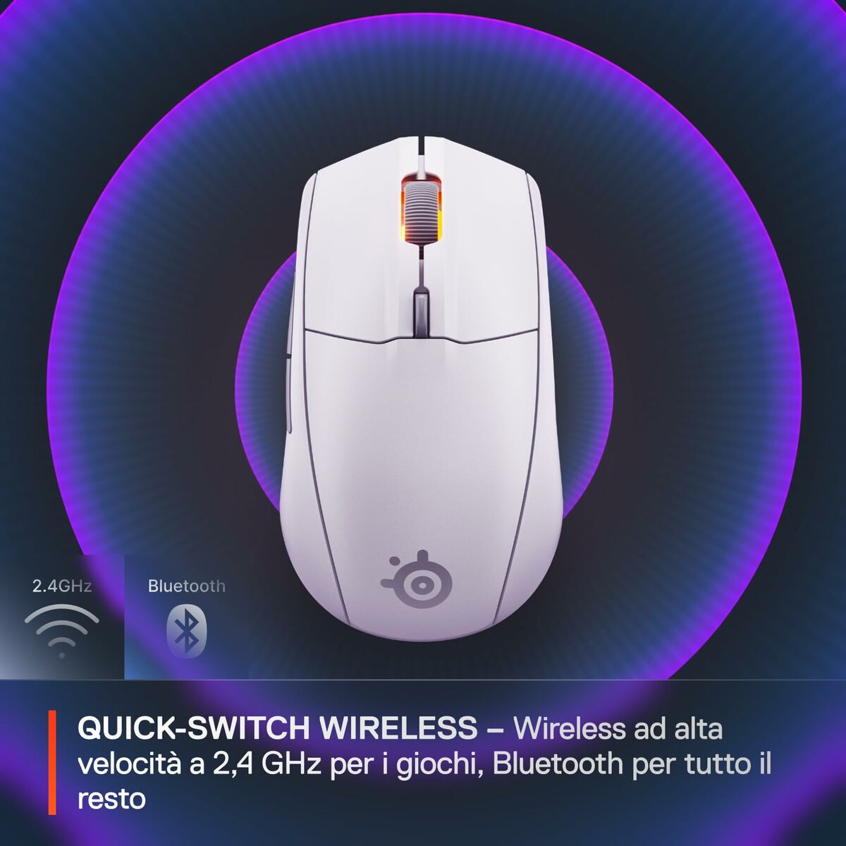 Kép Mouse SteelSeries 62524 White