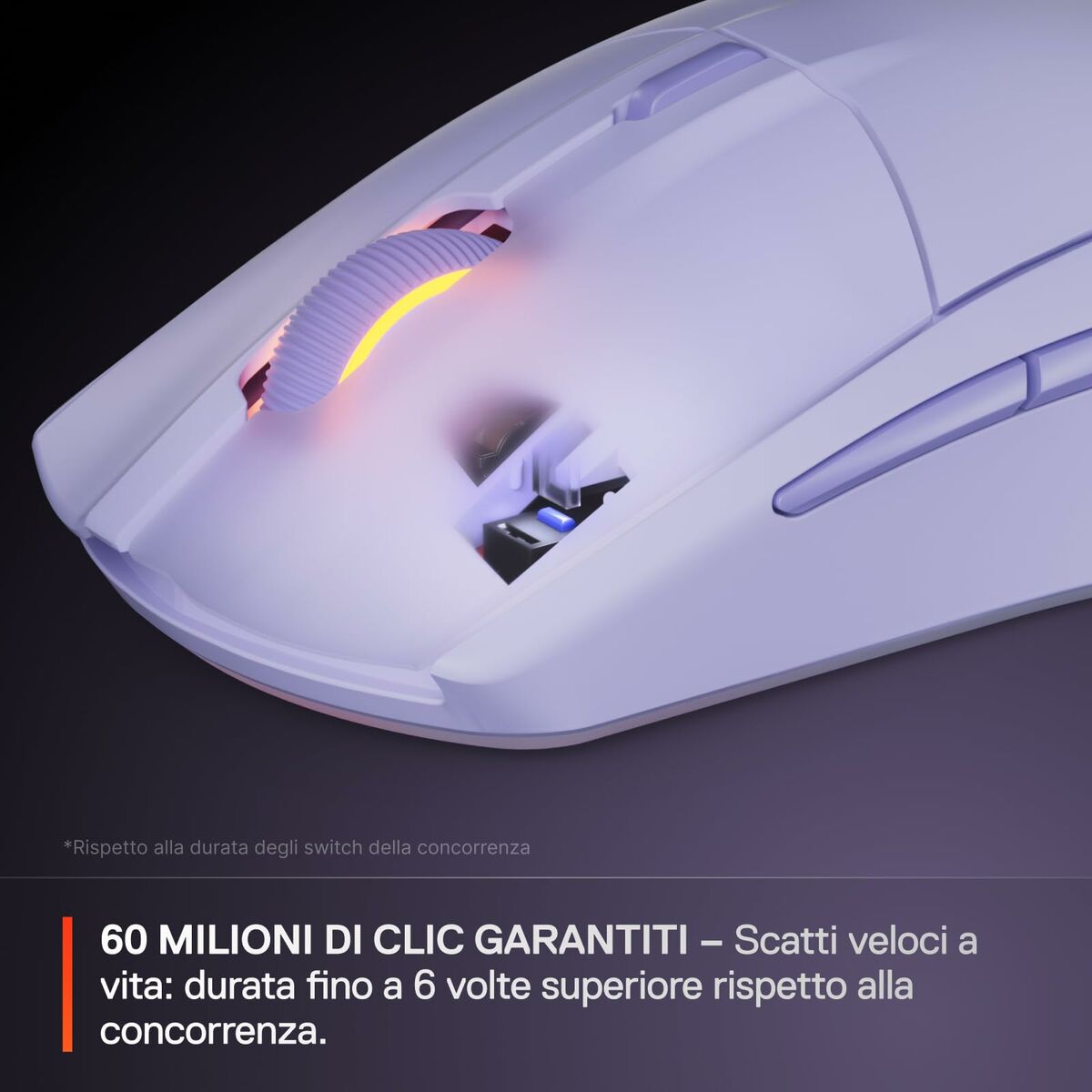 Kép Mouse SteelSeries 62525 Lavendar