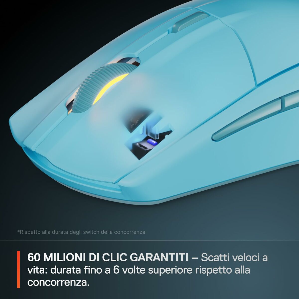 Kép Mouse SteelSeries 62526 Water 18000 dpi