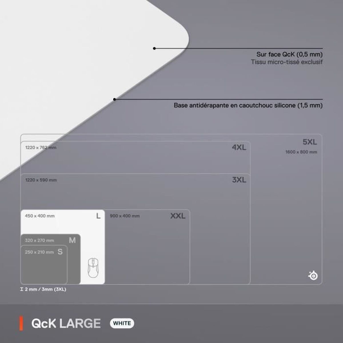 Picture of Mouse Mat SteelSeries White