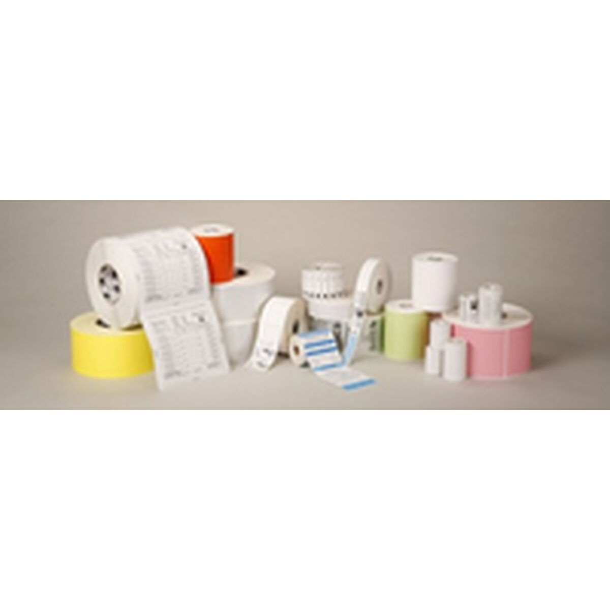 Afbeeldingen van Roll of Labels Zebra White (12 Units)