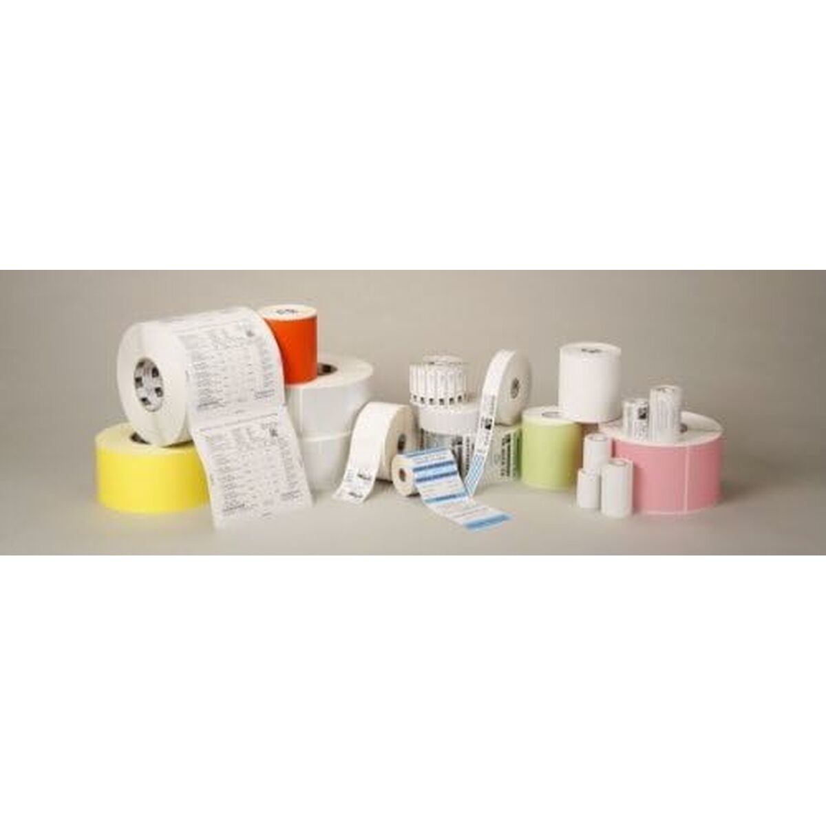 Afbeeldingen van Roll of Labels Zebra White (12 Units)