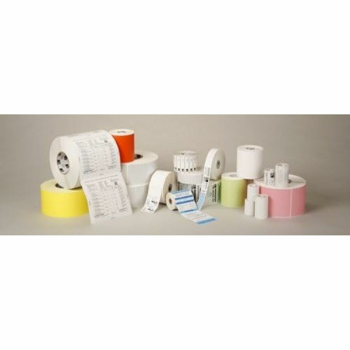 Afbeeldingen van Roll of Labels Zebra White (12 Units)