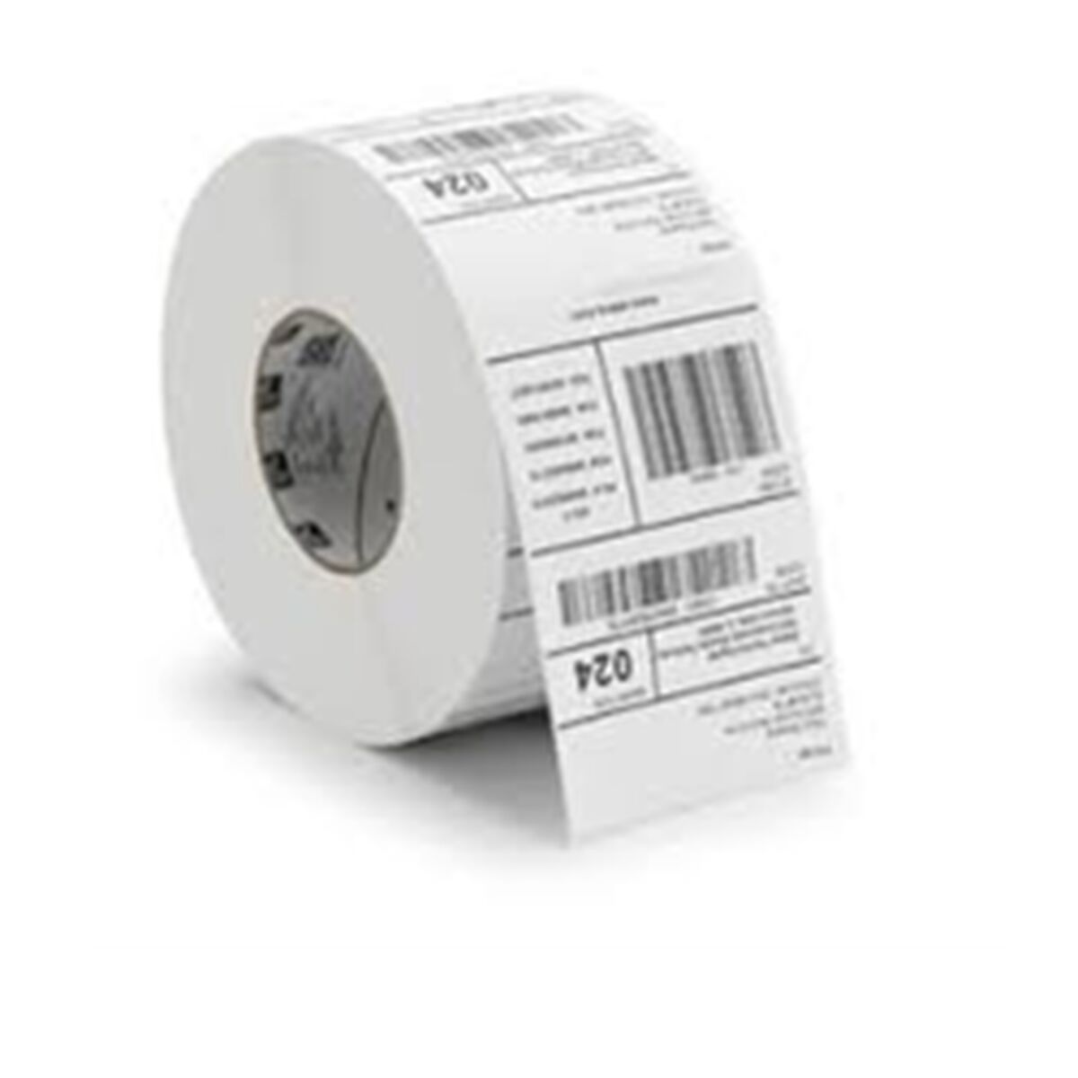 Afbeeldingen van Roll of Labels Zebra White (12 Units)