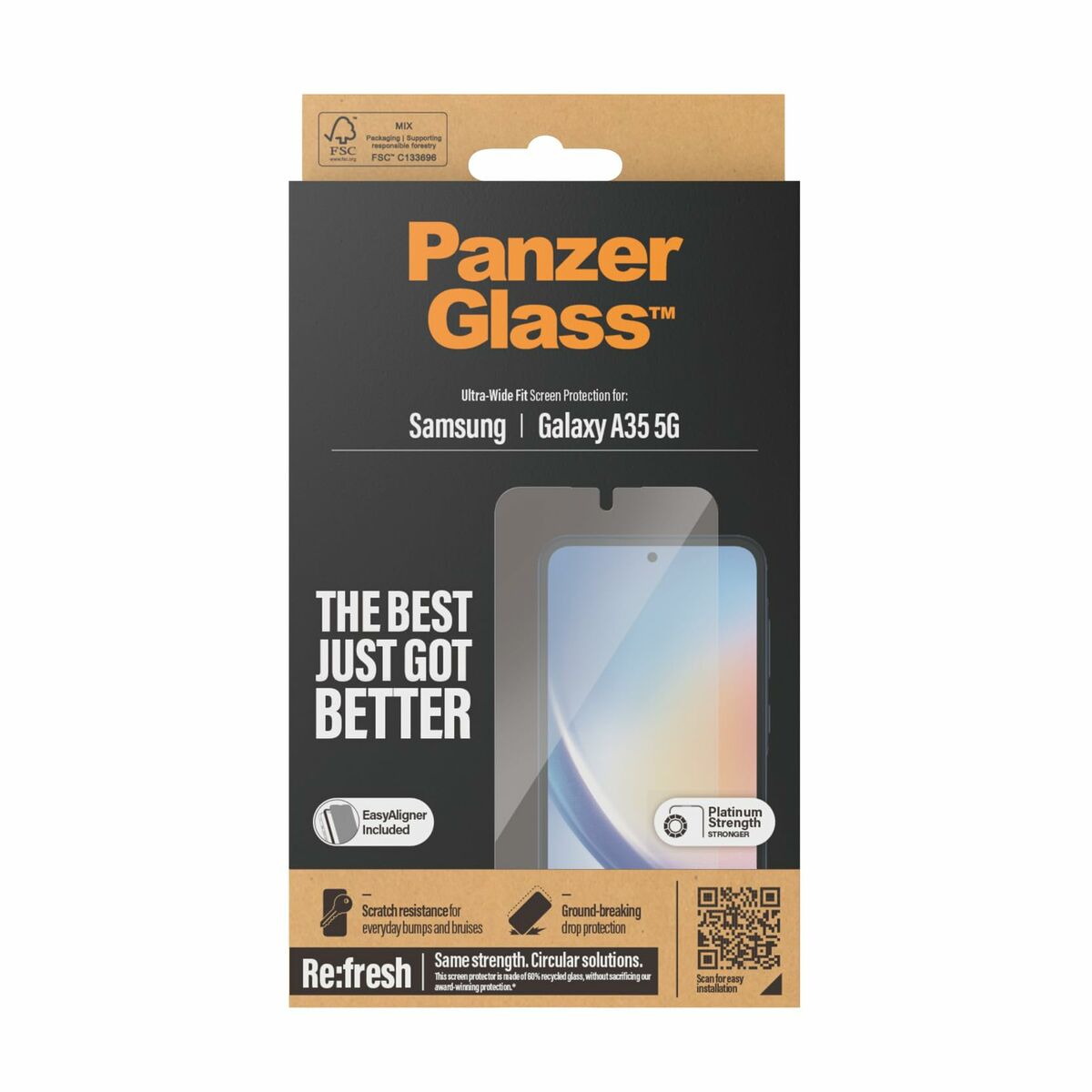 Afbeeldingen van Mobile Screen Protector PanzerGlass Samsung A35