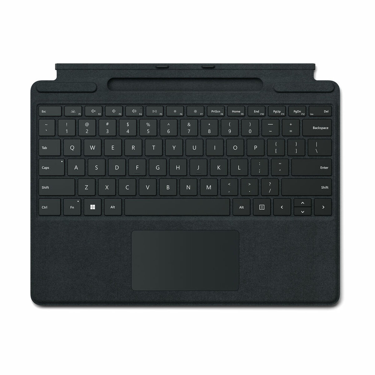 Tastiera con Touchpad Surface Pro 8/Pro X Microsoft 8XB-00012 Spagnolo Nero Qwerty in Spagnolo QWERTY