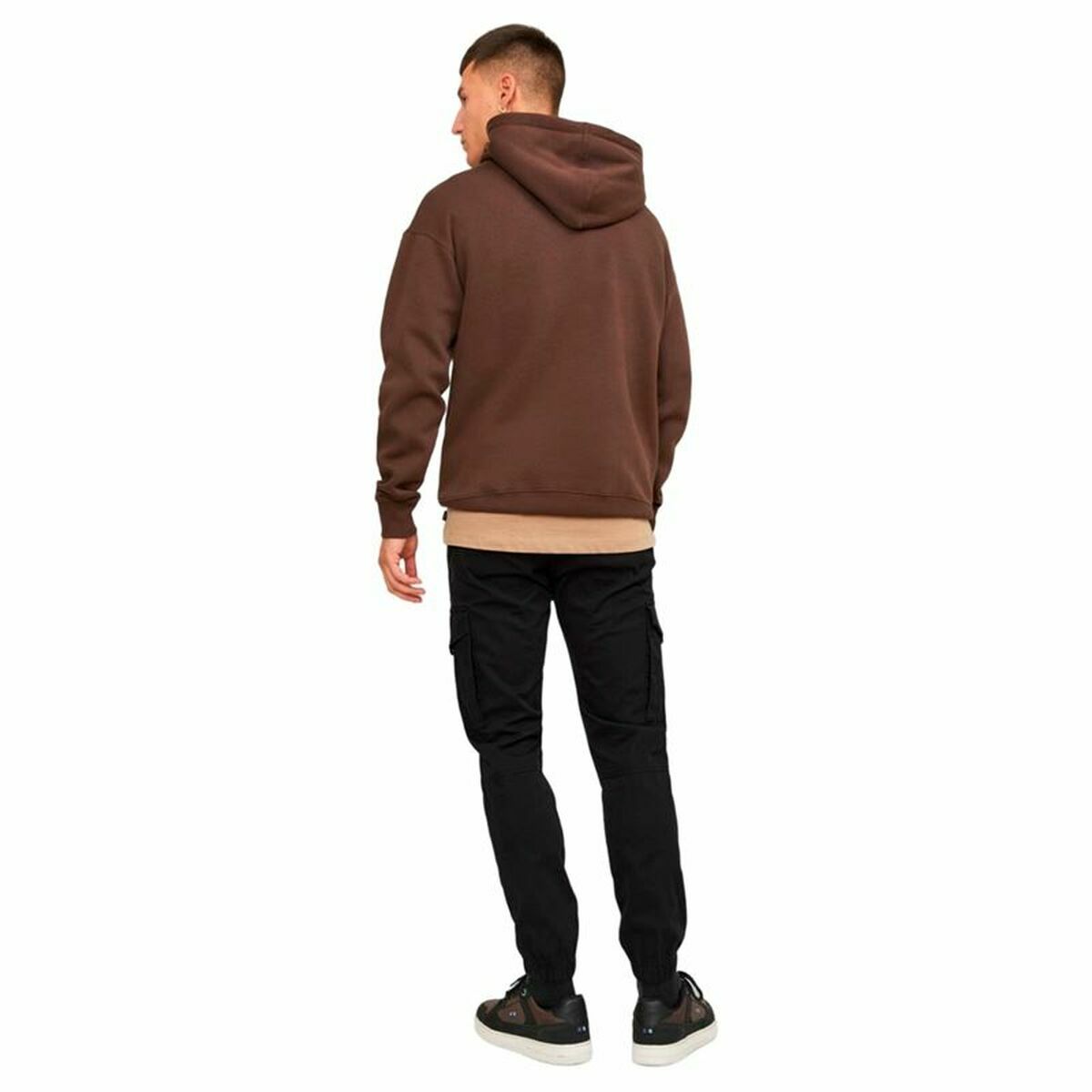 Image secondaire de Pantalon Jack & Jones JPSTPAUL JJFLAKE CARGO NOOS 12139912 Noir