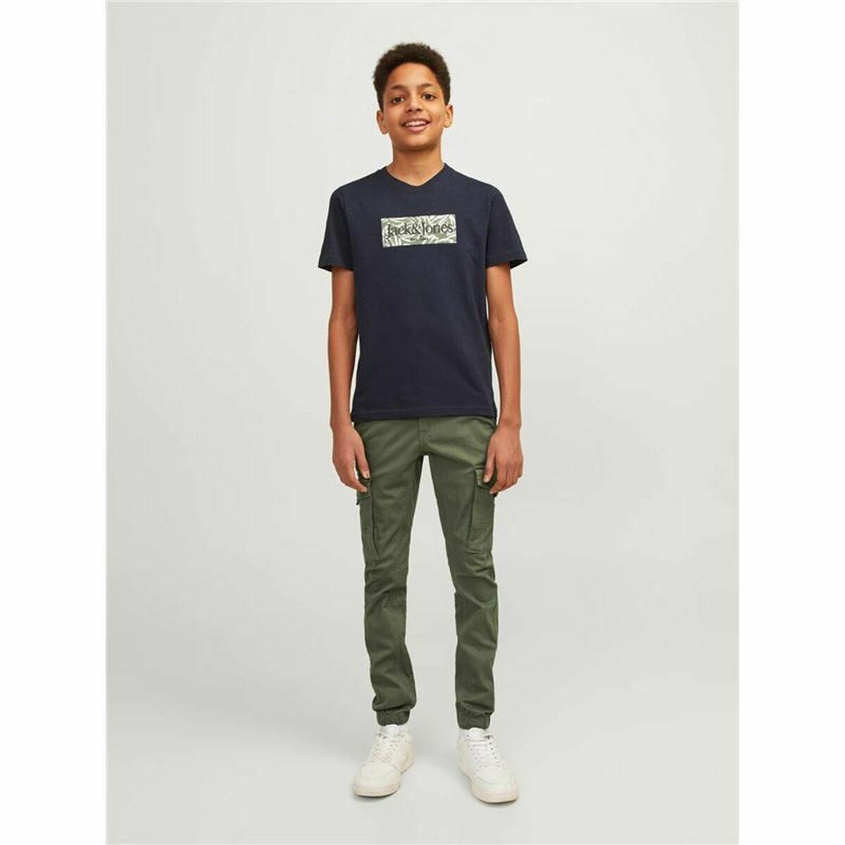 Image secondaire de Short de Sport pour Enfants Jack & Jones Vert