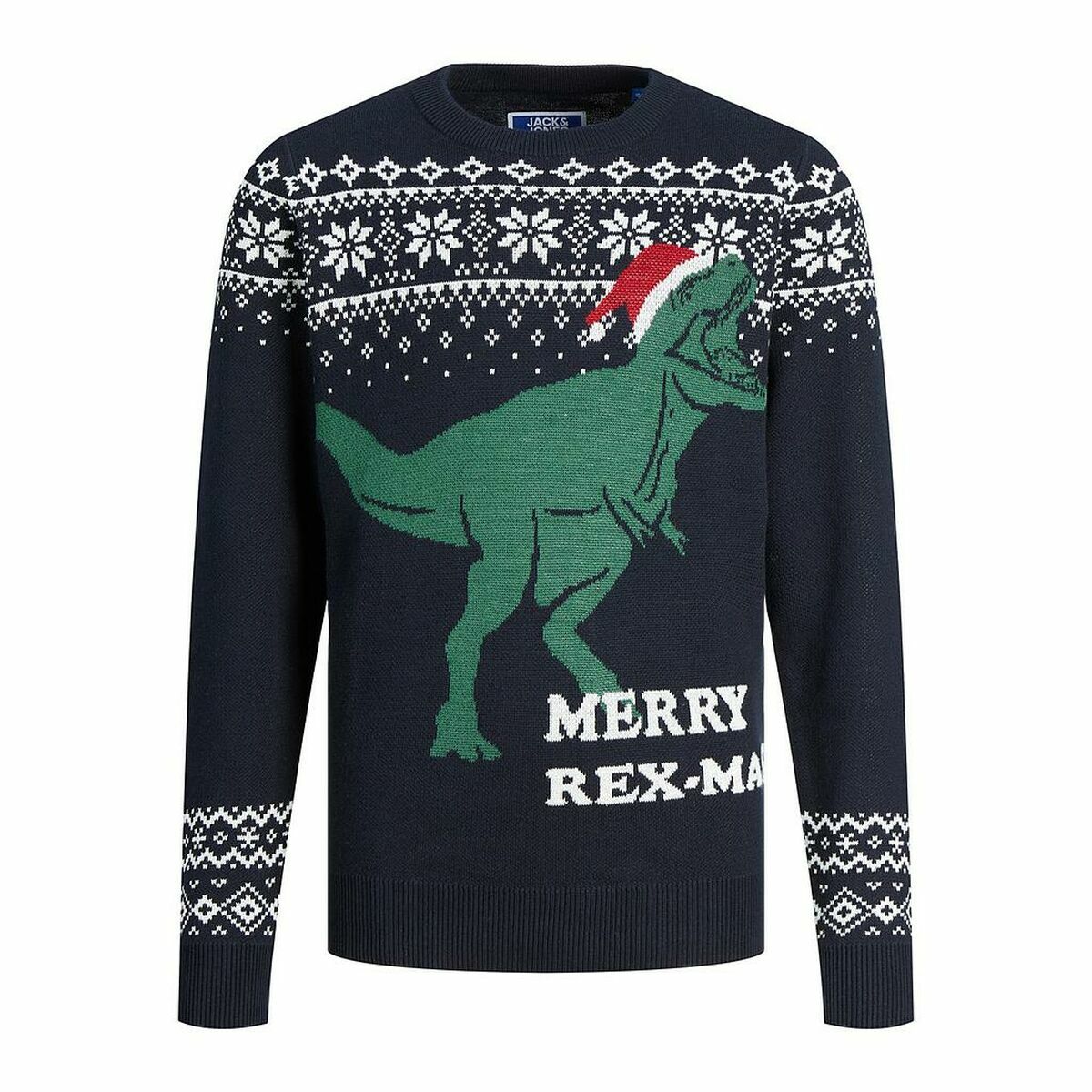 Uniseks Trui Jack & Jones T REX Marineblauw 12 Jaar