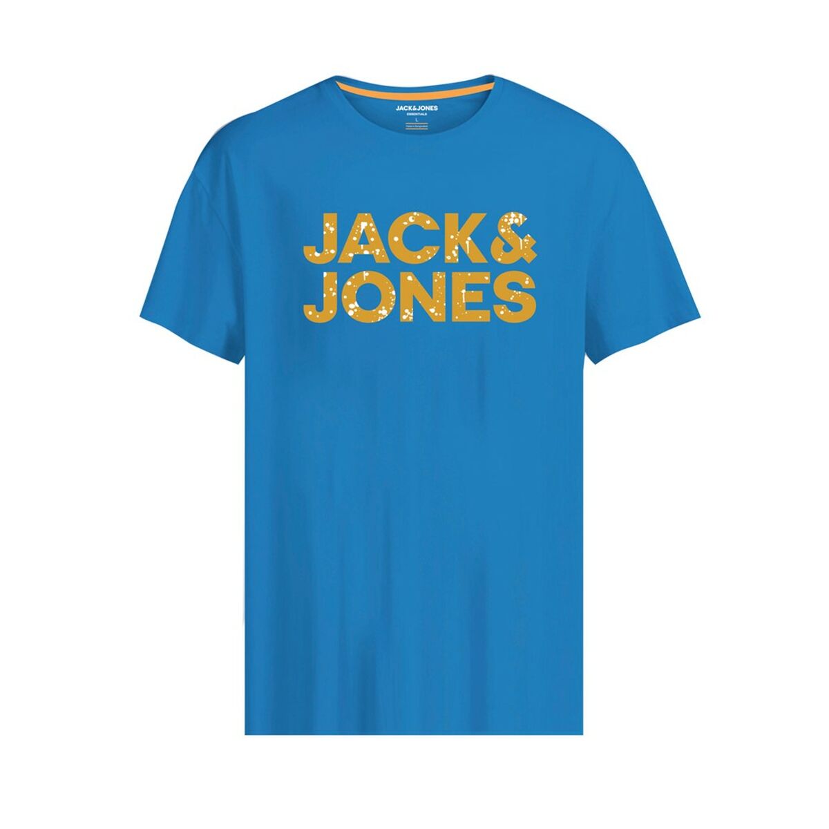 T-shirt à manches courtes homme JJNEON POP TEE SS CREW  Jack & Jones 12221930  Bleu
