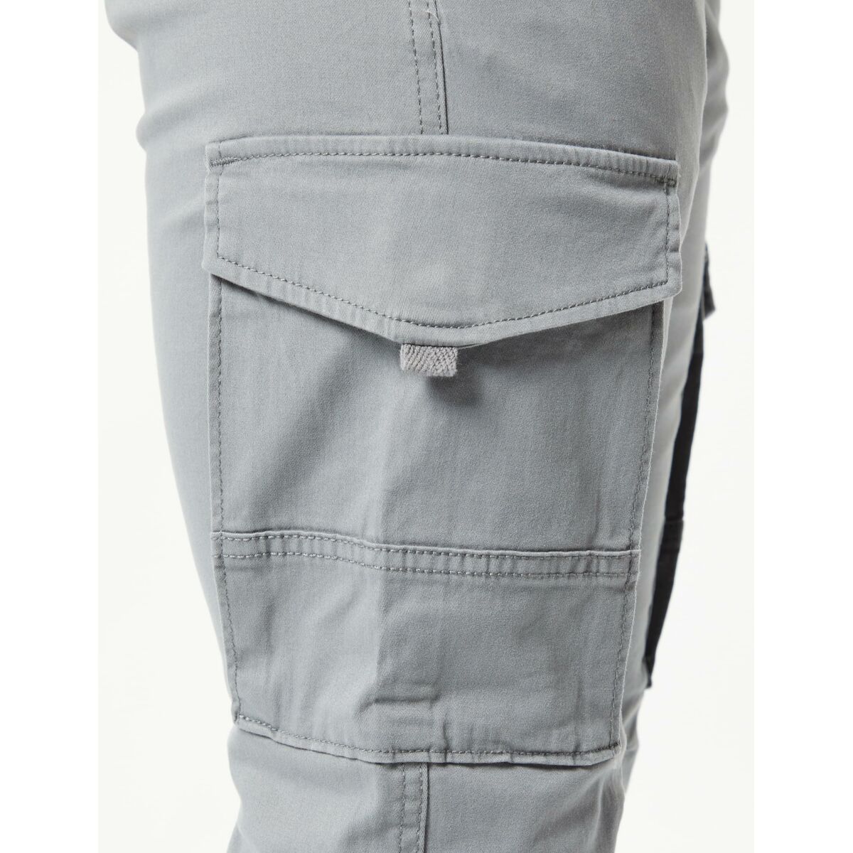 Image secondaire de Pantalon Jack & Jones JPSTPAUL JJFLAKE CARGO 12139912 Gris