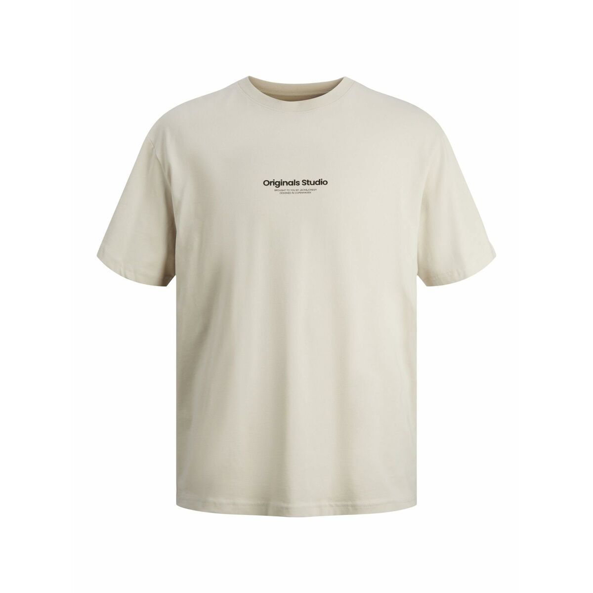 Image secondaire de T-shirt à manches courtes homme Jack & Jones JORVESTERBRO TEE SS 12240121 Beige