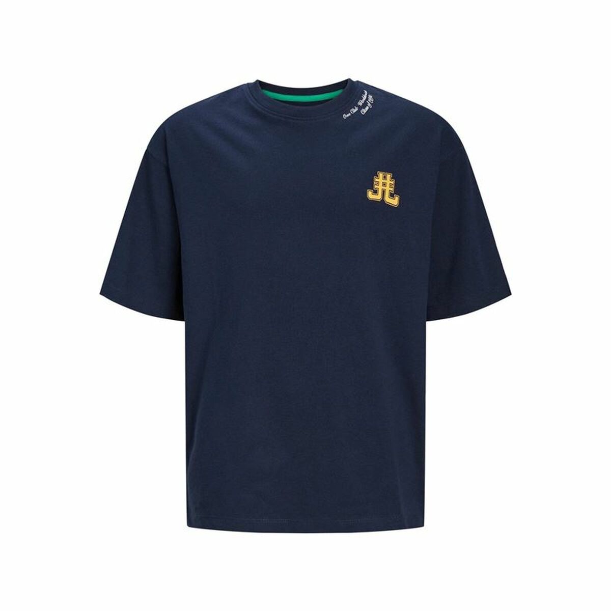 T shirt à manches courtes Enfant Jack & Jones Jorcole Back Print Blue marine