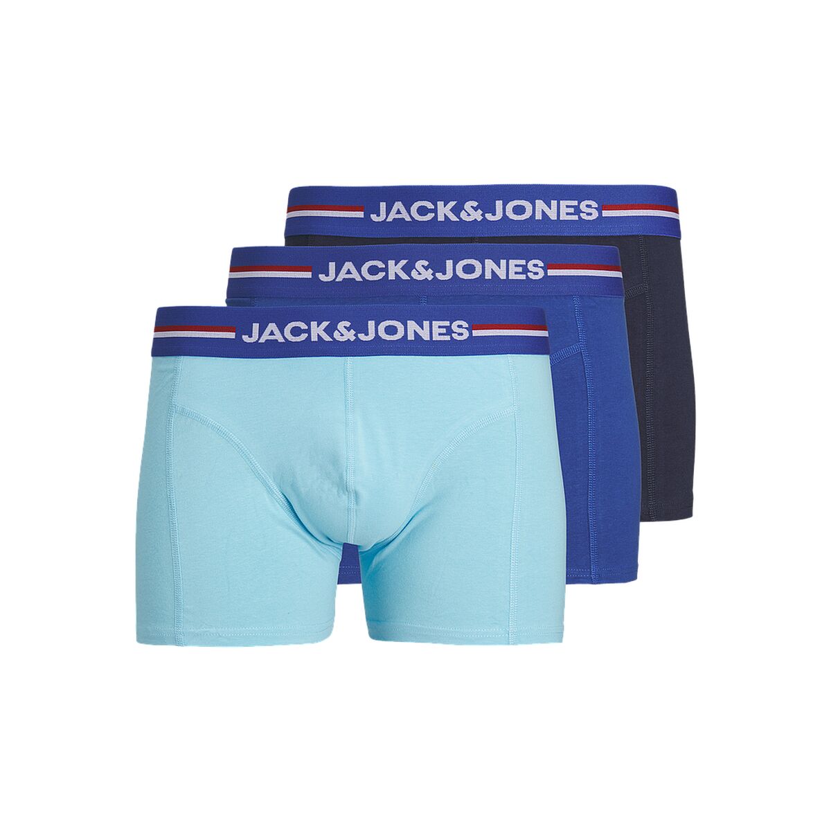 Boxer pour homme Jack & Jones  SOLID TRINKS 12255826  Bleu