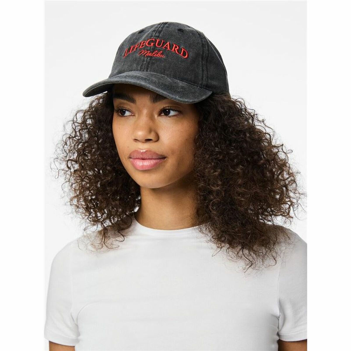 Image secondaire de Casquette de Sport Pieces 17156273-BS000045 Gris foncé Taille unique