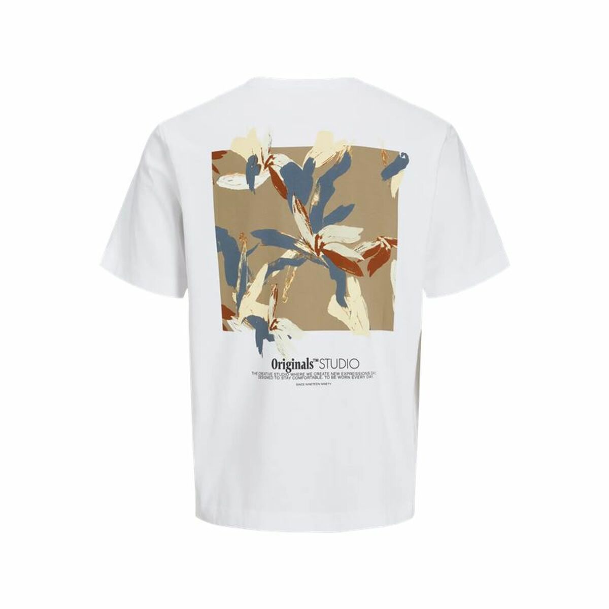 Image secondaire de T-shirt à manches courtes homme Jack & Jones Jorvarenna Painted Blanc