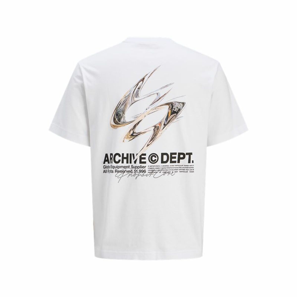 Image secondaire de T-shirt à manches courtes homme Jack & Jones Jcodynamic Dust Ss Crew Blanc