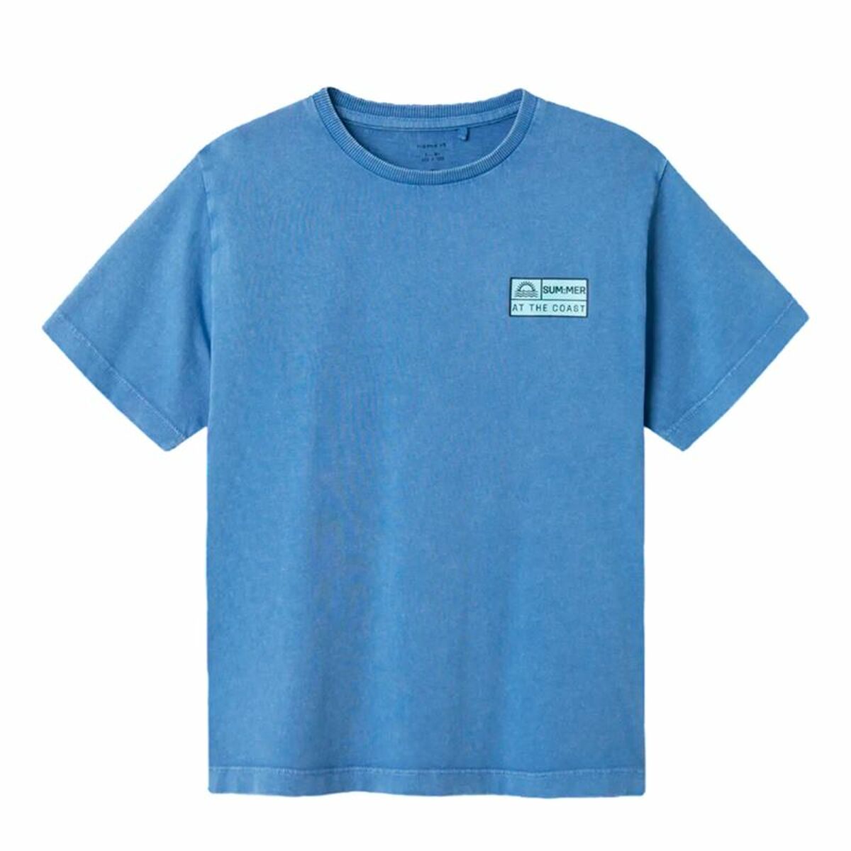 T shirt à manches courtes Enfant Name It Nkmfandel Nreg Noos Star Sapphire