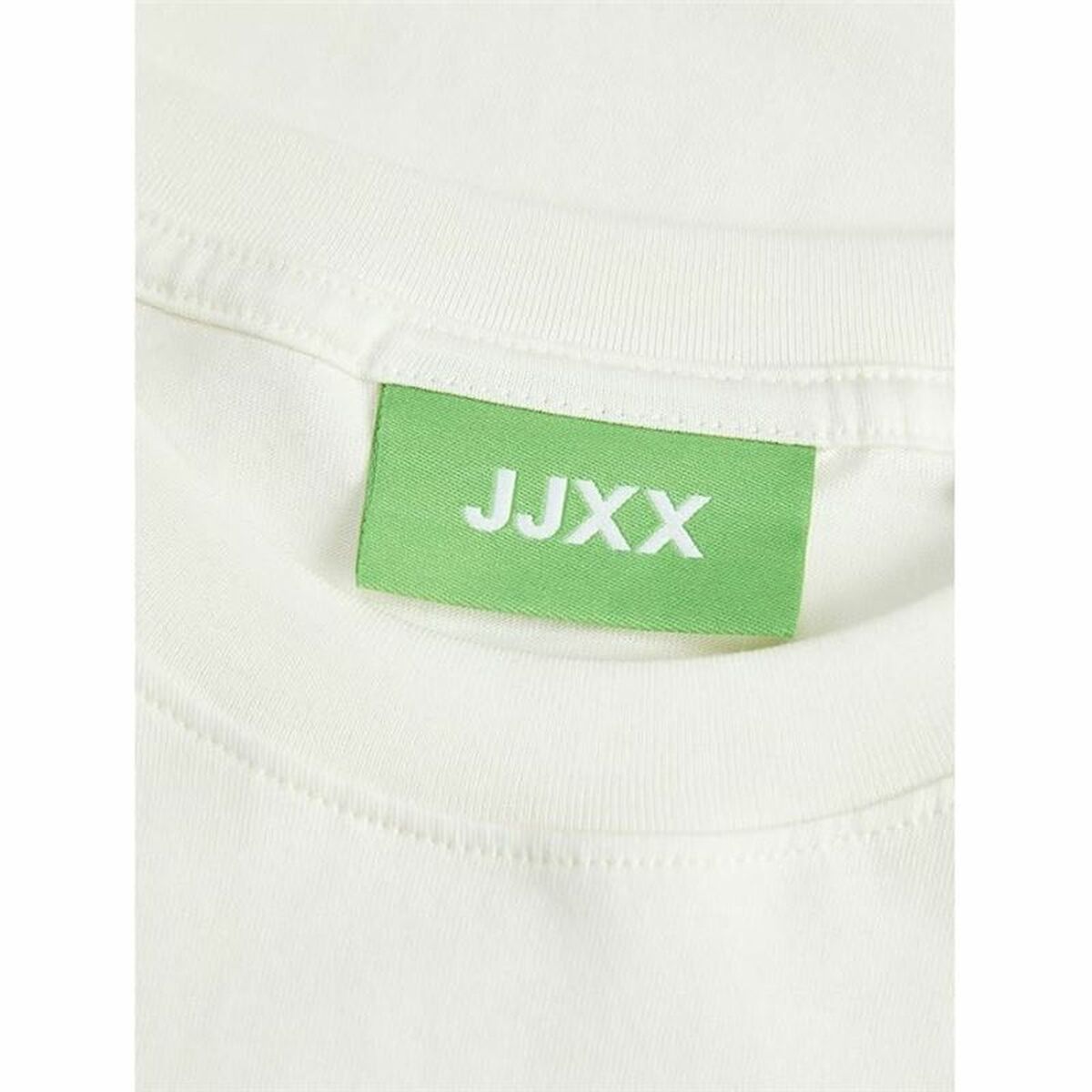 Dames-T-Shirt met Korte Mouwen Jack & Jones Jxamy Reg Beige