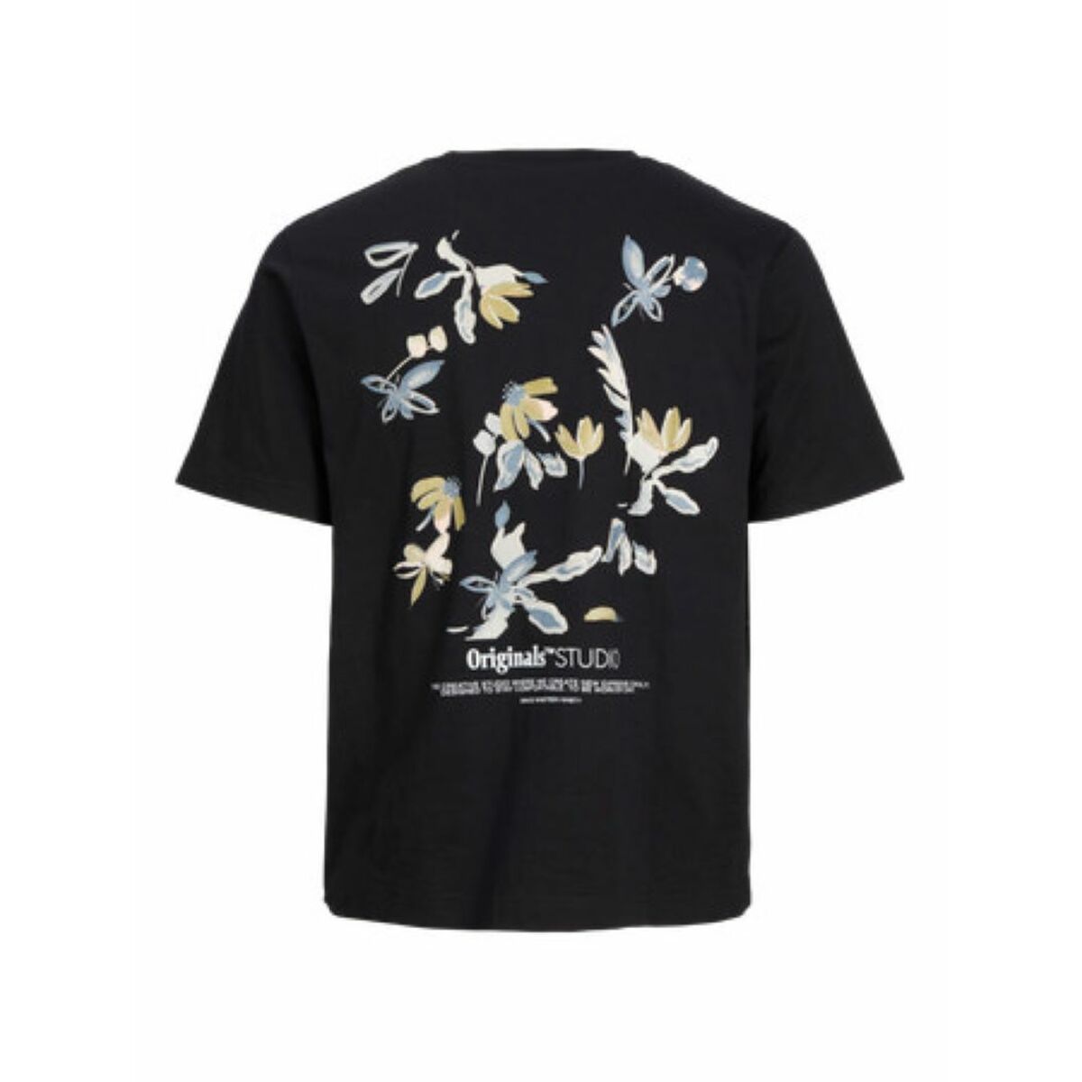 Image secondaire de T-shirt à manches courtes homme Jack & Jones JORVARENNA PAINTED BACK TEE Noir