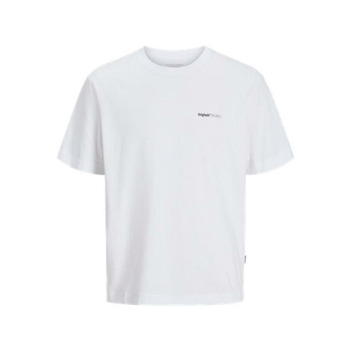 T-shirt à manches courtes homme Jack & Jones JORVARENNA PAINTED BACK TEE Blanc
