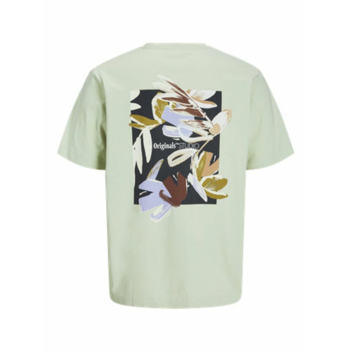 Image secondaire de T-shirt à manches courtes homme Jack & Jones JORVARENNA PAINTED BACK TEE Vert