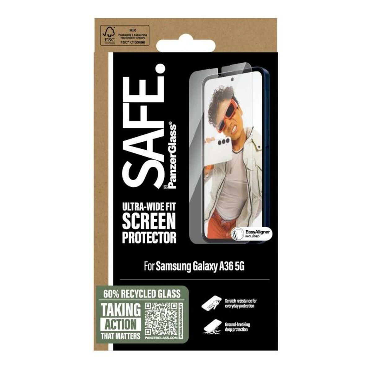 Mobile cover PanzerGlass SAFE Transparent