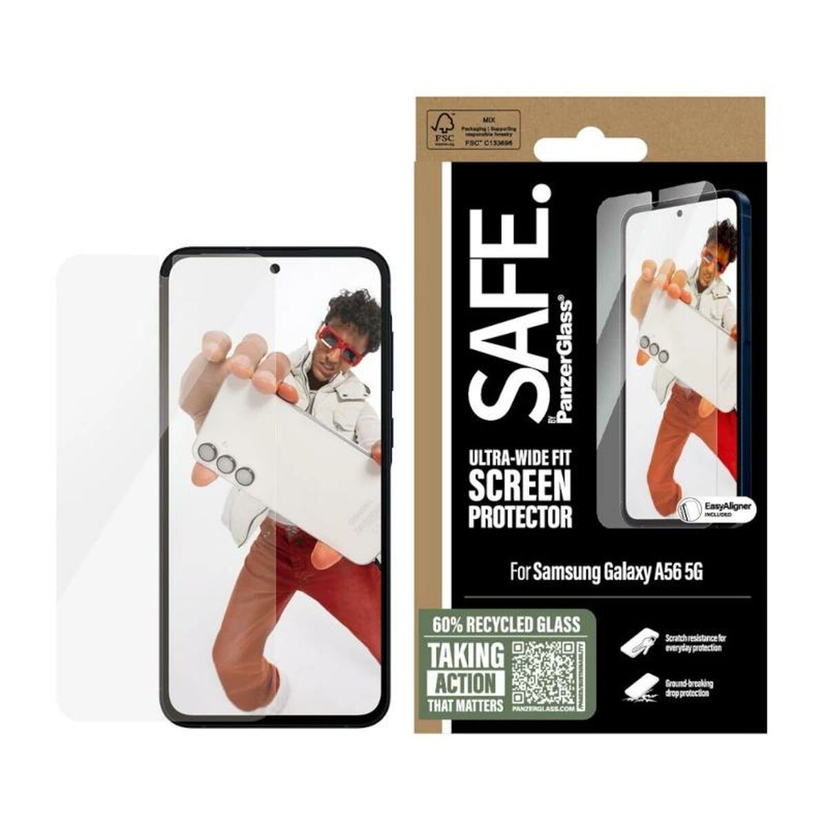 Picture of Mobile cover PanzerGlass SAFE Transparent