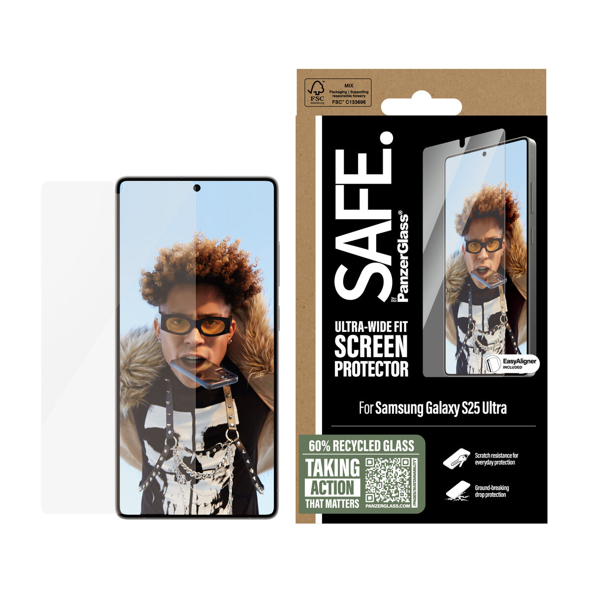 Προστατευτικό Οθόνης για Κινητά PanzerGlass Samsung S25 Ultra