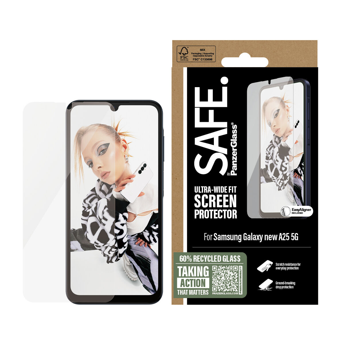 Picture of Mobile cover PanzerGlass SAFE Transparent