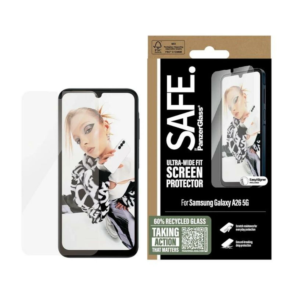 Picture of Mobile cover PanzerGlass SAFE Transparent