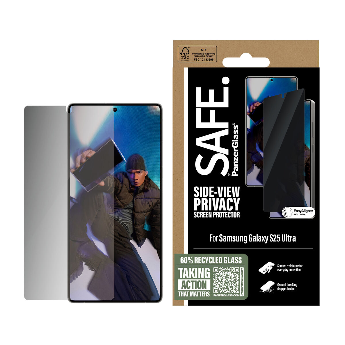 Προστατευτικό Οθόνης για Κινητά PanzerGlass Samsung S25 Ultra