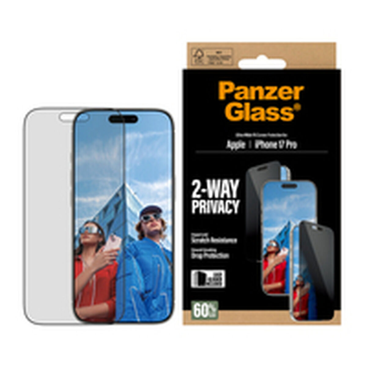 Afbeeldingen van Mobile cover PanzerGlass iPhone 17 Pro Transparent Apple